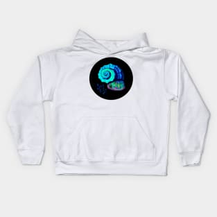 Sea life shell Kids Hoodie